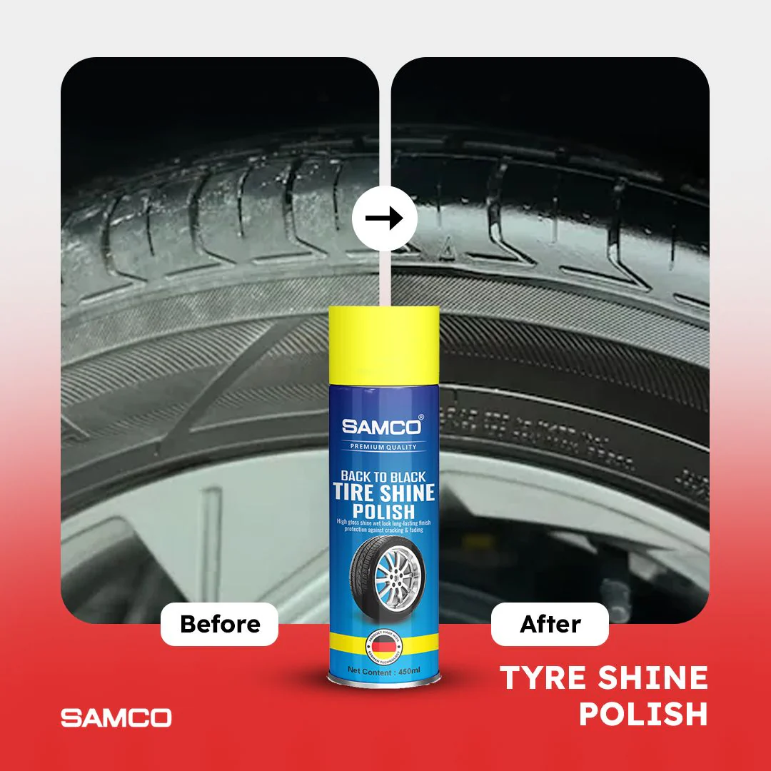 Samco Tire Shine Spray – 450ml - Image 2